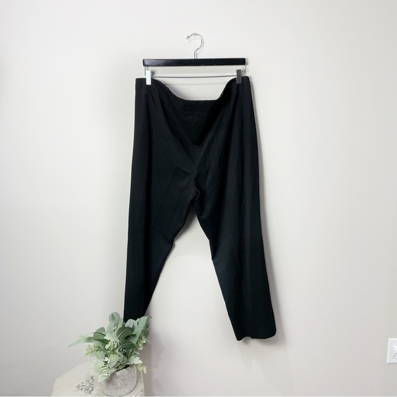 [Talbots] Women's Black High Waist Full Length Straight Leg Career Pants - Picture 7 of 8